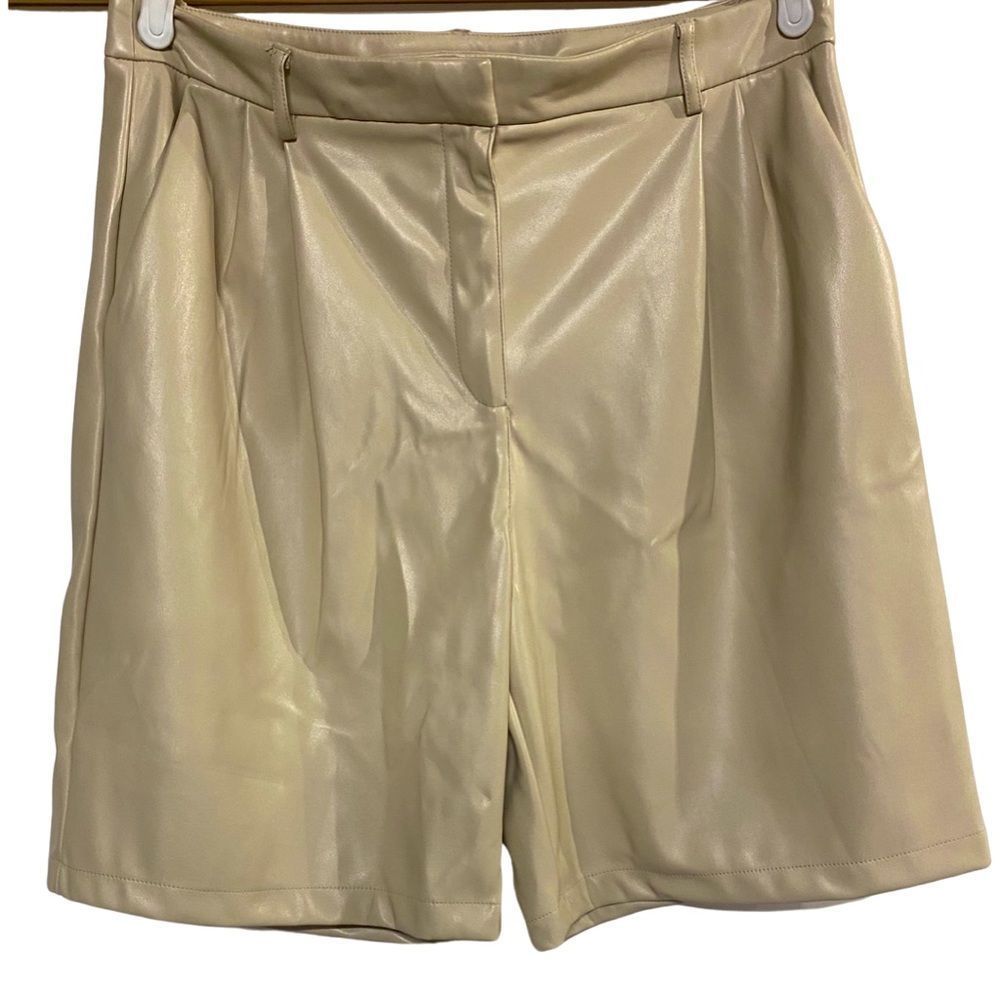 *House of Harlow 1960* Vegan Faux Leather Shorts